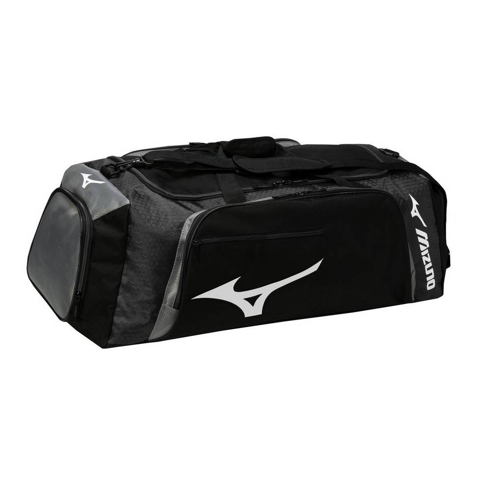 Mizuno Men's Tornado Duffle Volleyball Bag Black/Grey (470160-XGZ)